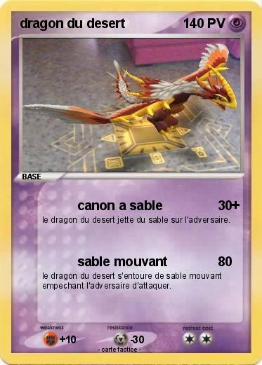 Pokemon dragon du desert