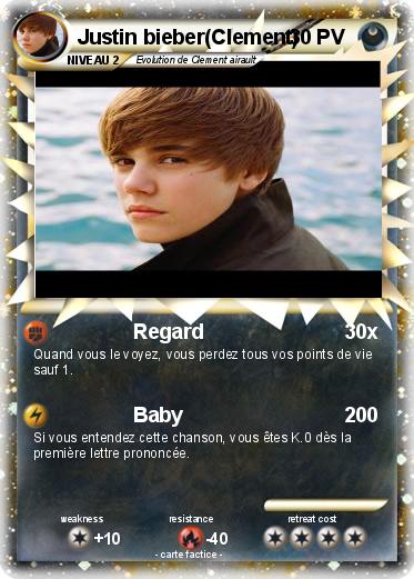 Pokemon Justin bieber(Clement)