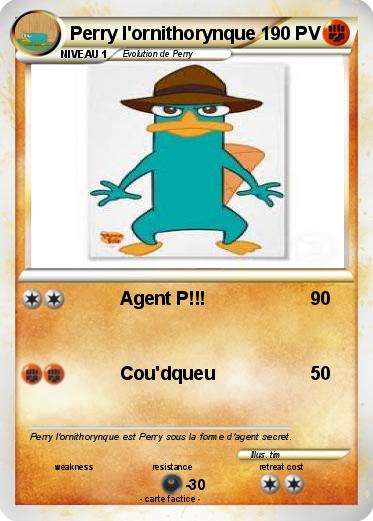 Pokemon Perry l'ornithorynque