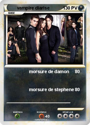 Pokemon vampire diarise
