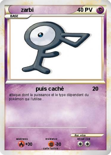 Pokemon zarbi