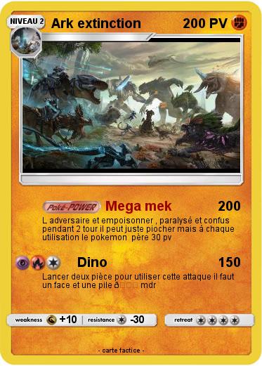 Pokemon Ark extinction