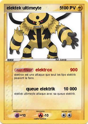 Pokemon elektek ultimeyte               5