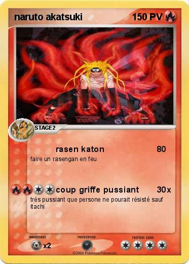 Pokemon naruto akatsuki