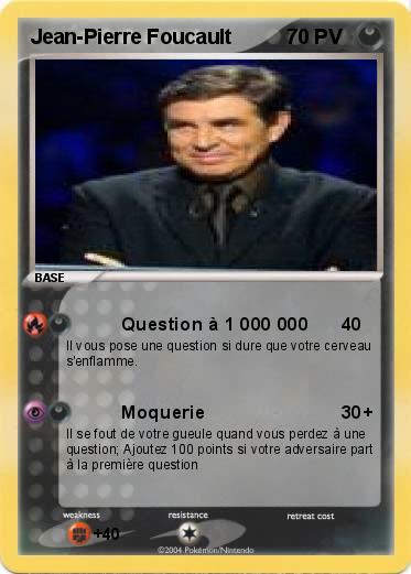 Pokemon Jean-Pierre Foucault