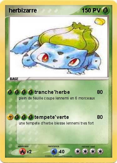 Pokemon herbizarre