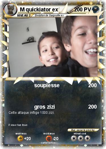 Pokemon M quickiator ex