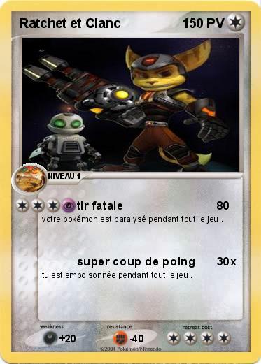 Pokemon Ratchet et Clanc