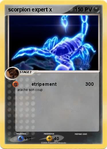 Pokemon scorpion expert x 