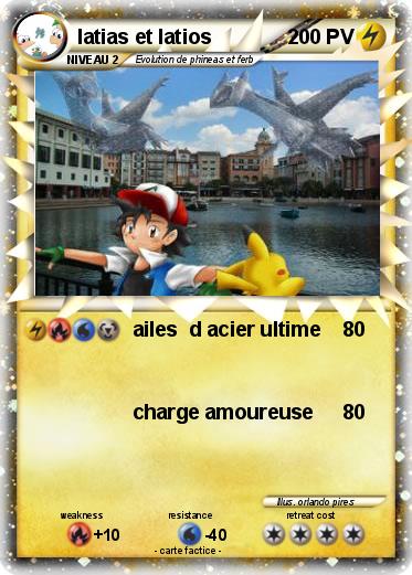 Pokemon latias et latios