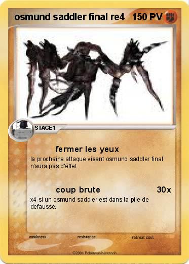 Pokemon osmund saddler final re4