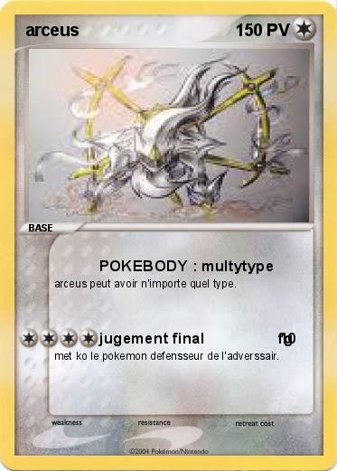 Pokemon arceus