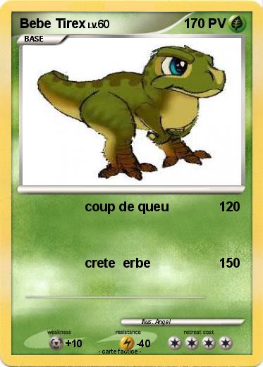 Pokemon Bebe Tirex