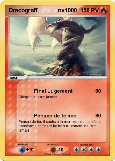 Pokemon Dracograff             nv1000