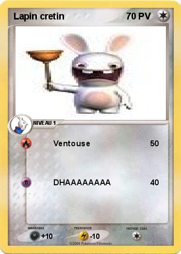 Pokemon Lapin cretin