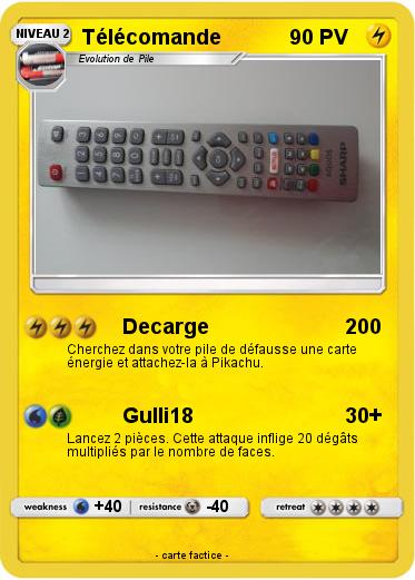 Pokemon Télécomande