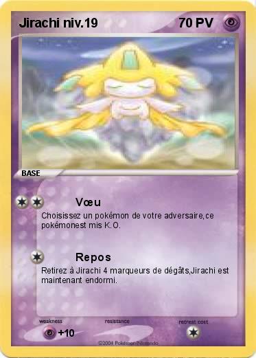 Pokemon Jirachi niv.19