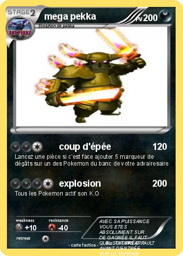 Pokemon mega pekka