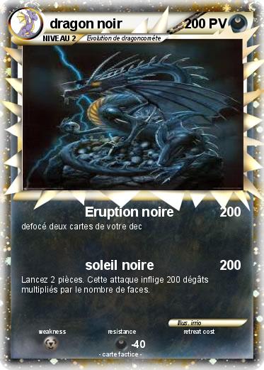 Pokemon dragon noir