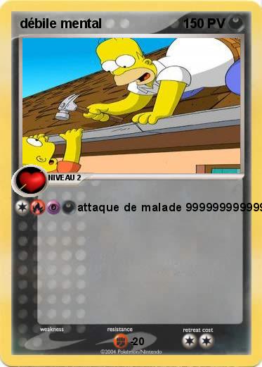 Pokemon débile mental