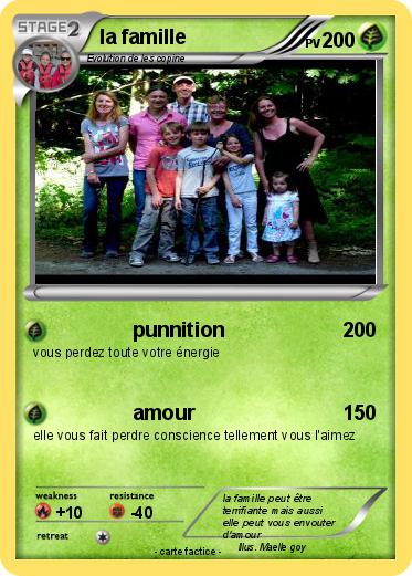Pokemon la famille