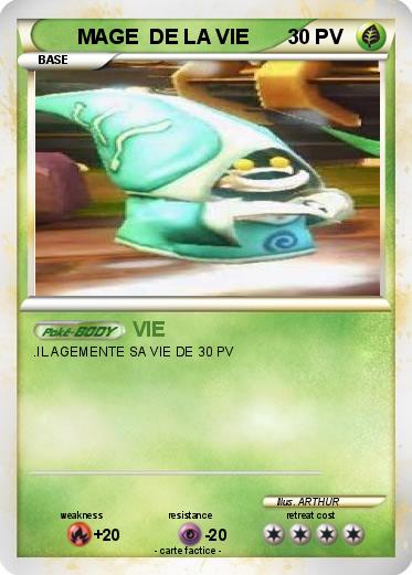 Pokemon MAGE  DE LA VIE