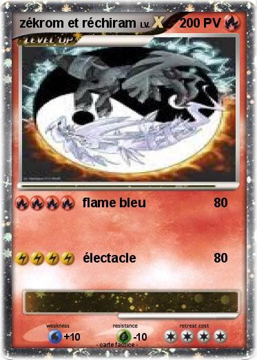 Pokemon zékrom et réchiram