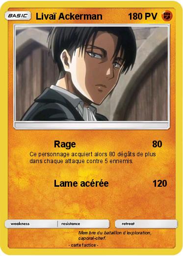 Pokemon Livaï Ackerman