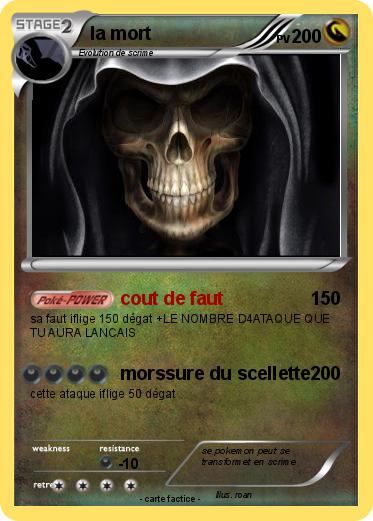 Pokemon la mort