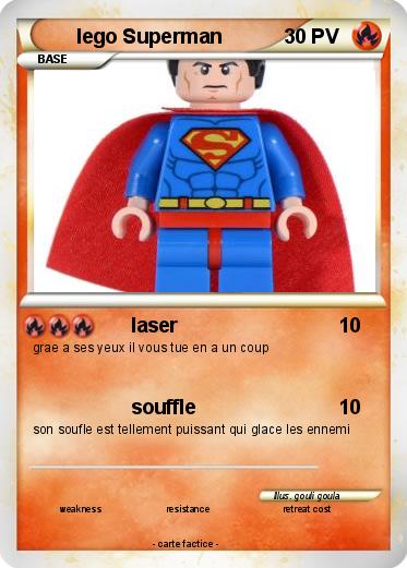 Pokemon lego Superman