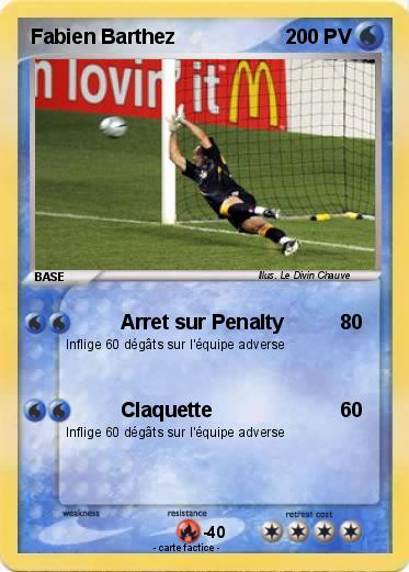 Pokemon Fabien Barthez