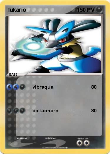 Pokemon lukario