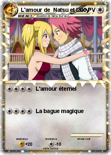 Pokemon L'amour de  Natsu et Lucy