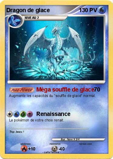 Pokemon Dragon de glace