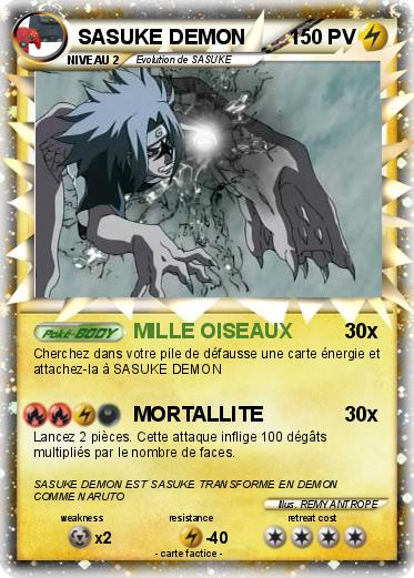 Pokemon SASUKE DEMON
