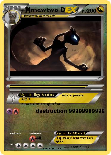 Pokemon mewtwo D