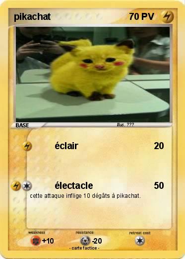 Pokemon pikachat