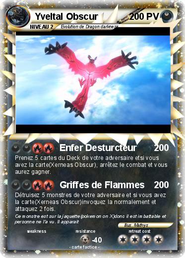 Pokemon Yveltal Obscur