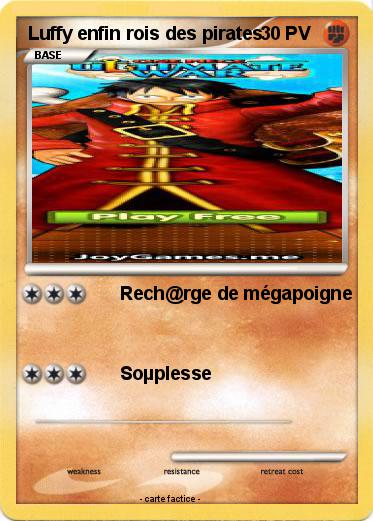Pokemon Luffy enfin rois des pirates
