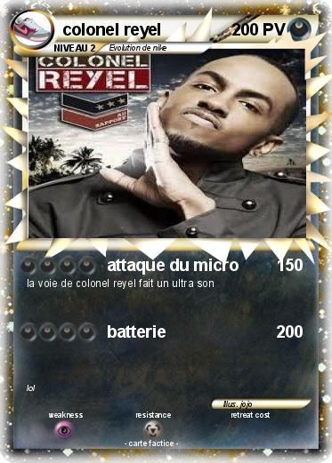 Pokemon colonel reyel