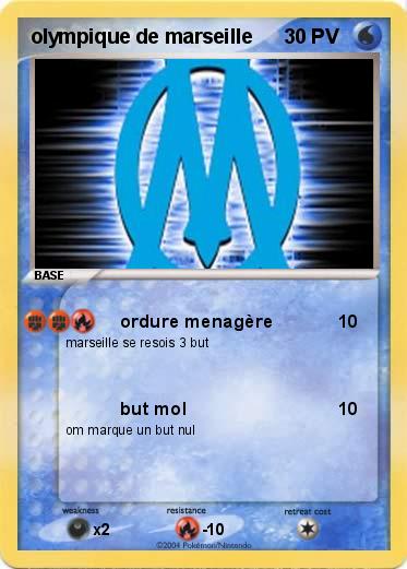 Pokemon olympique de marseille