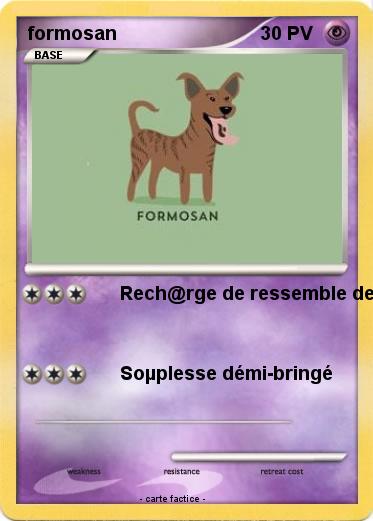 Pokemon formosan