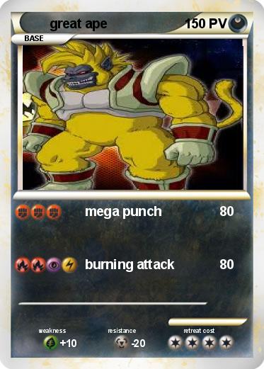 Pokemon great ape
