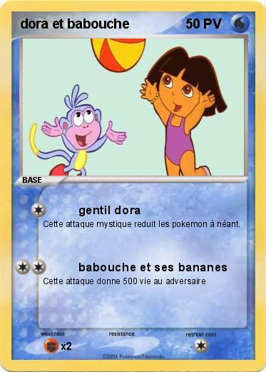 Pokemon dora et babouche