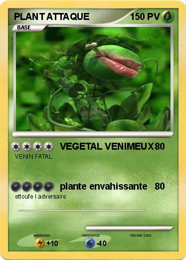 Pokemon PLANT ATTAQUE