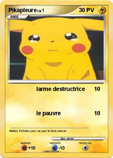 Pokemon Pikapleure