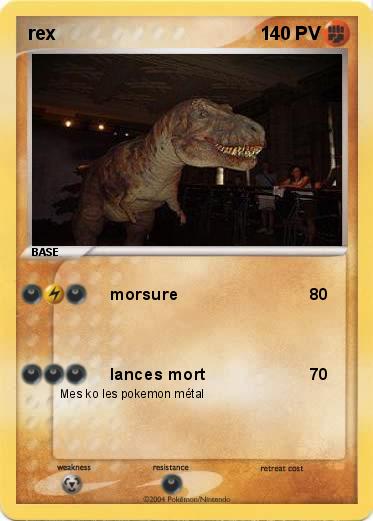 Pokemon rex