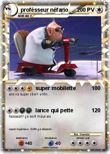 Pokemon profésseur néfario