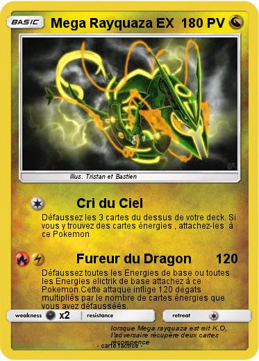 Pokemon Mega Rayquaza EX