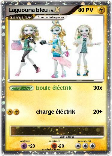 Pokemon Laguouna bleu